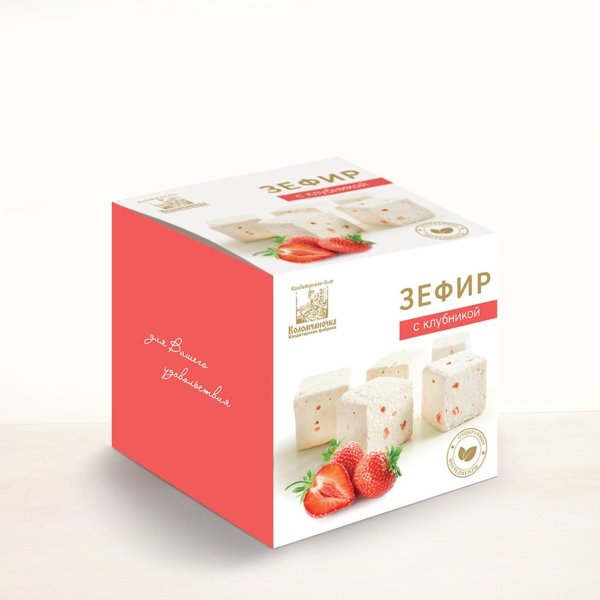 №2 Зефир с клубникой 180г  в Магадане