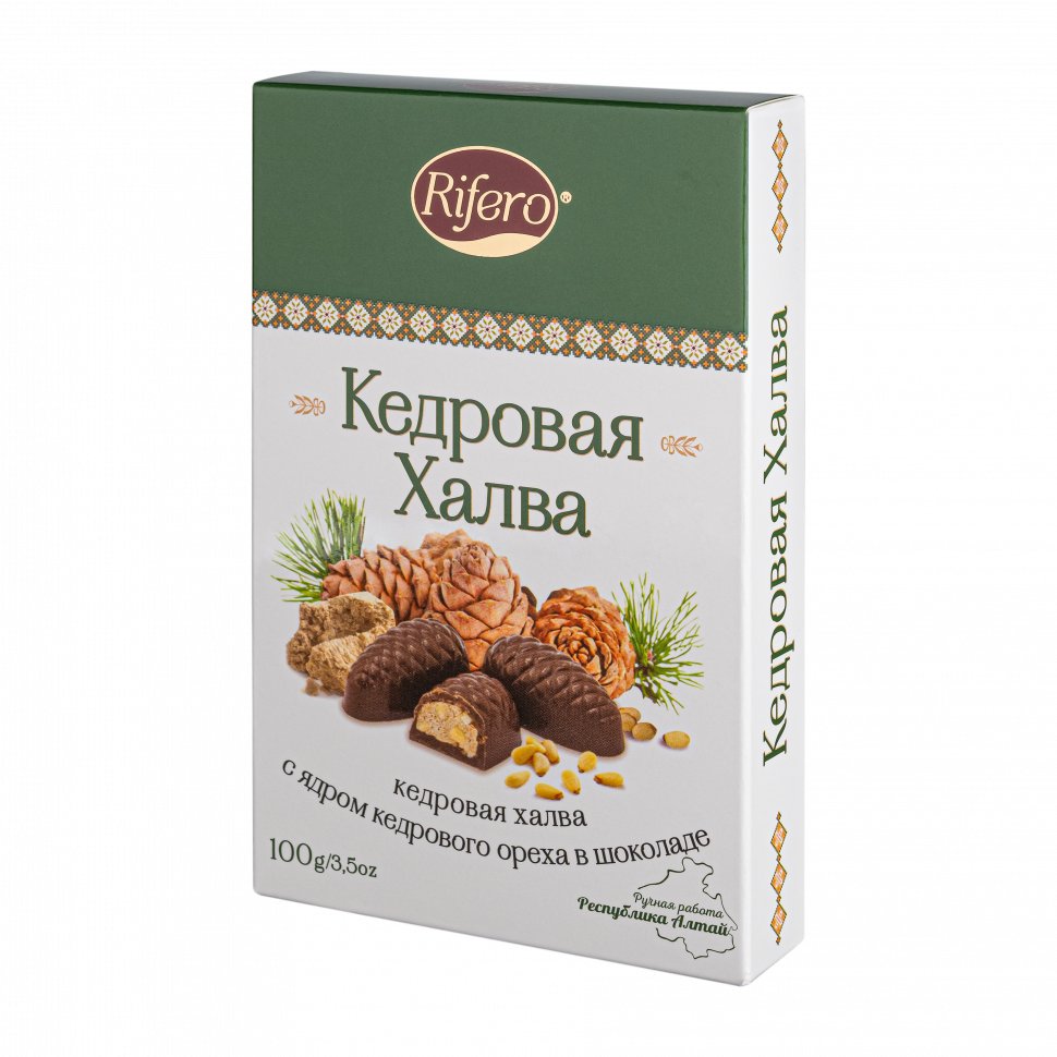  Риф и ко Конфеты "Кедровая халва" 100г   в Магадане